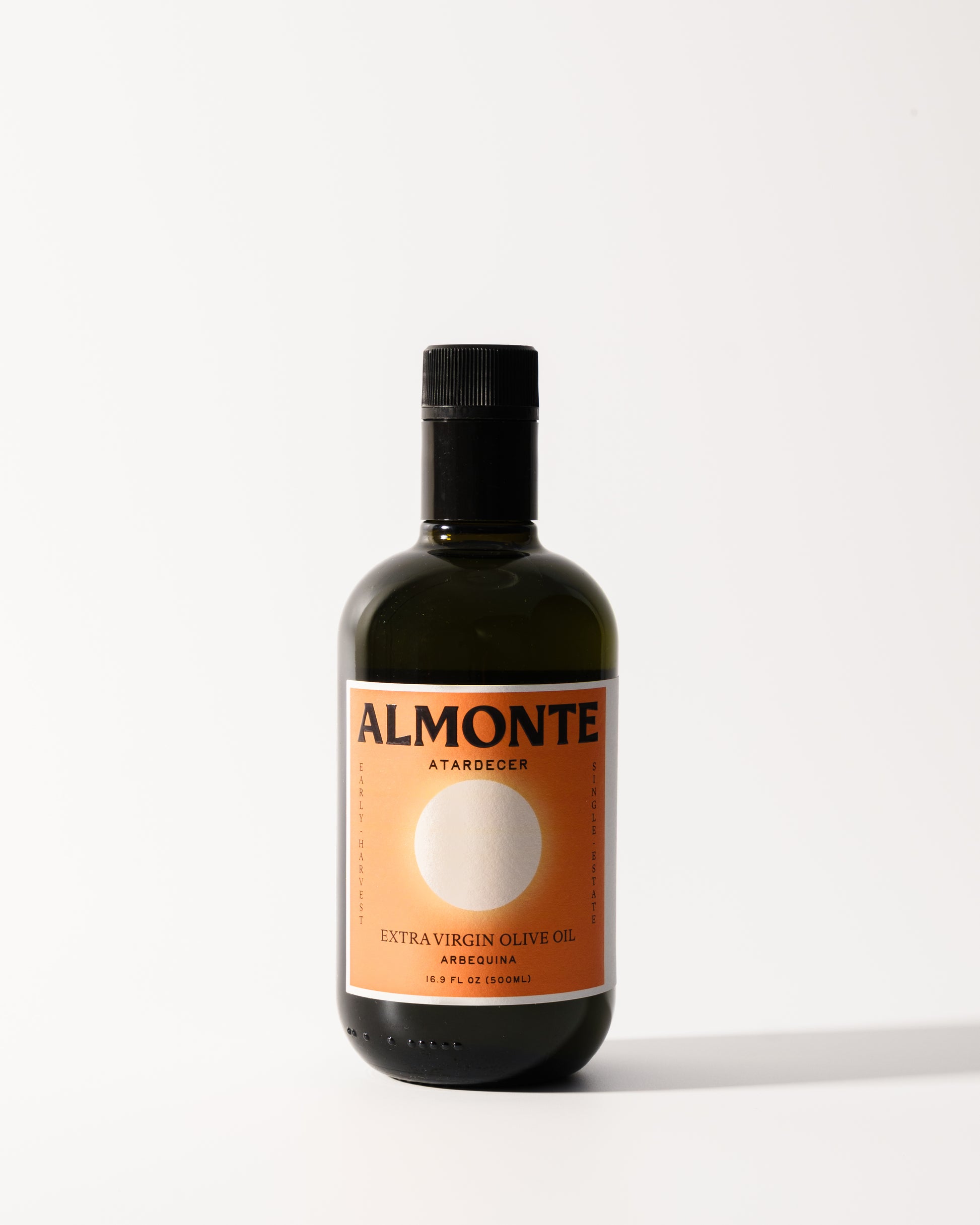 ALMONTE Arbequina Early Harvest Extra Virgin Olive Oil bottle harvest 2025