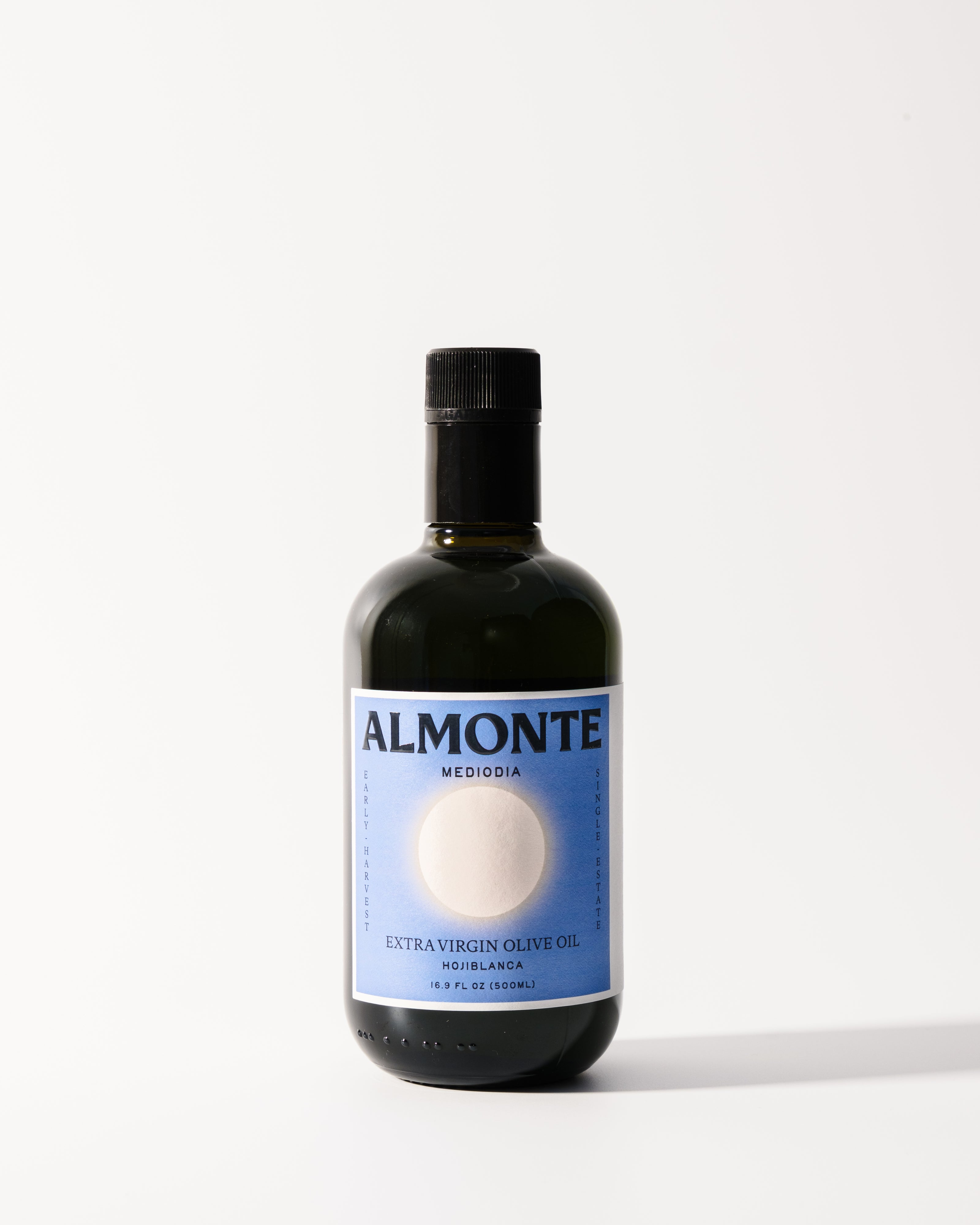 ALMONTE Hojiblanca Extra Virgin Olive Oil bottle harvest 2025